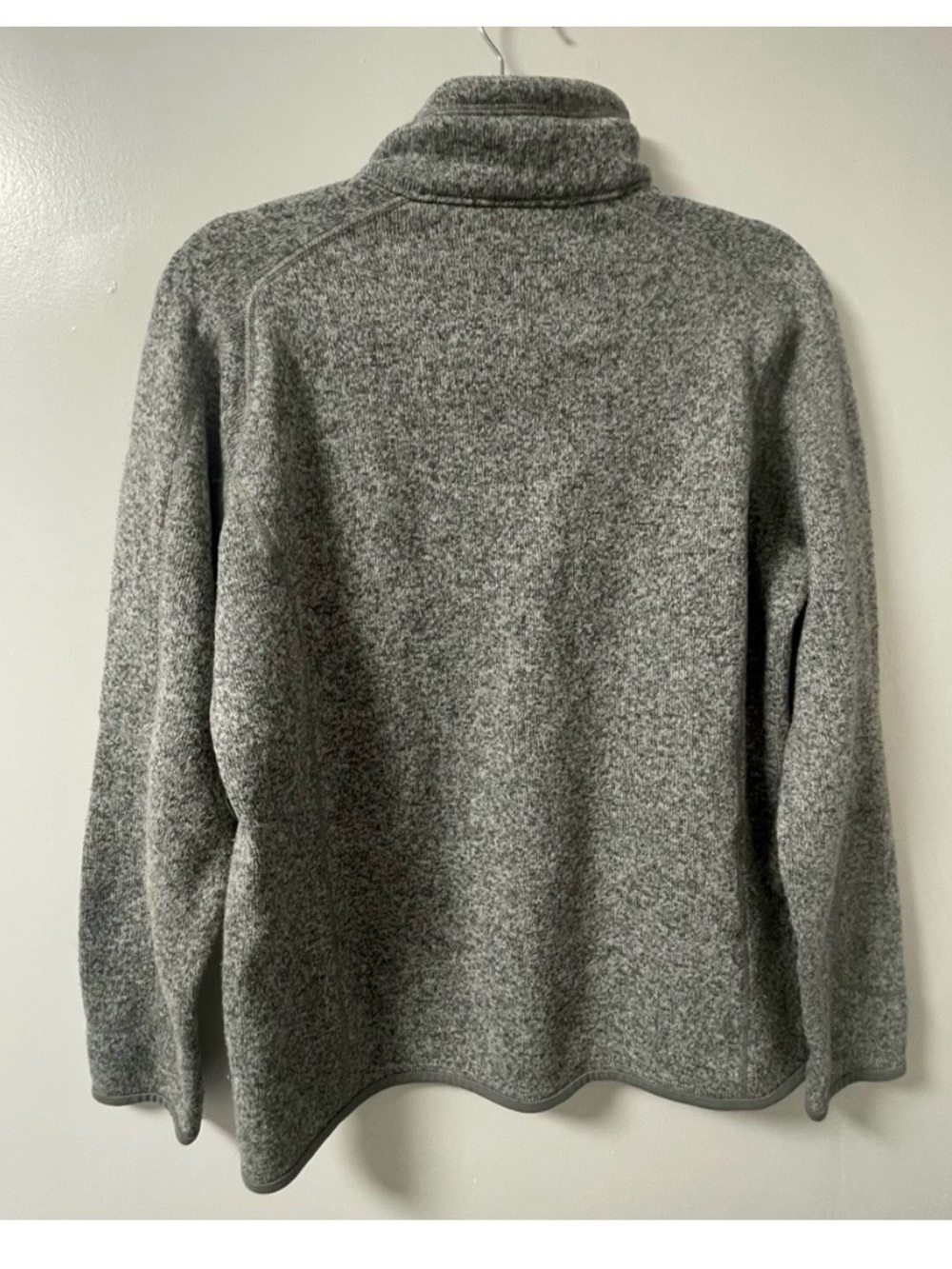 Patagonia Grey Half-Zip Fleece Pullover - Picture 4 of 5